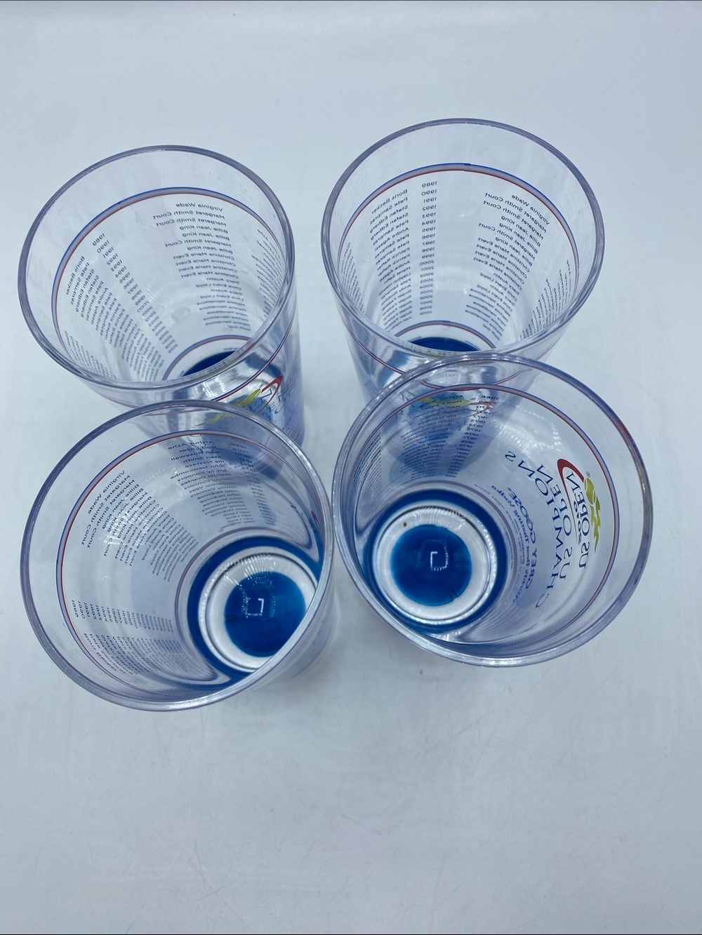 US Open Champions Grey Goose Plastic Cups Souvenir 6" Cup 2010 Vodka Honey 4 - Picture 7 of 7